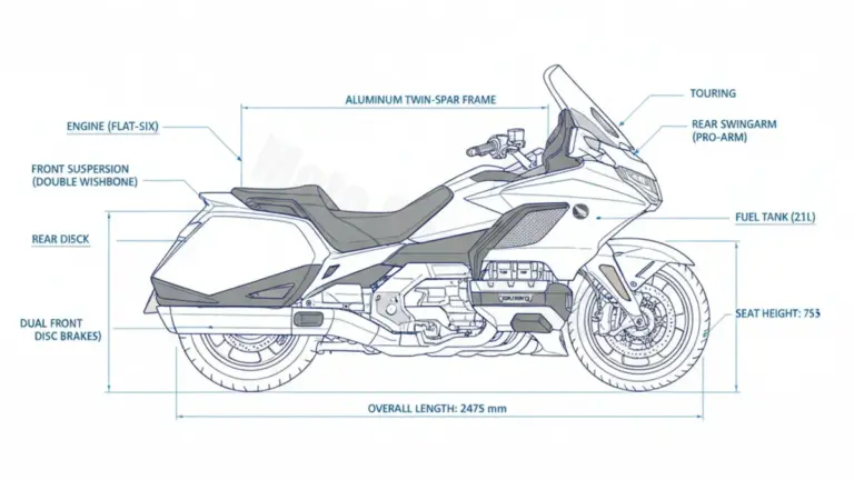 Honda GL 1800 GOLD WING TOUR – SC79T/18 Maintenance: Recommended Oil & Tires