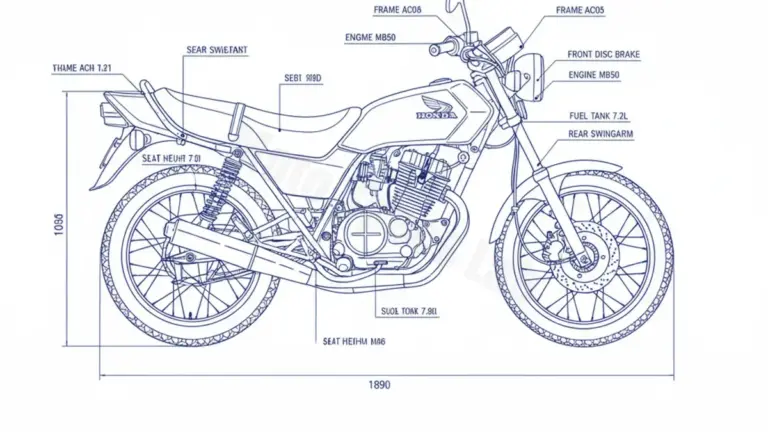 Honda MBX 50 S/SD – AC05 Service Data: Oil, Battery & Specs