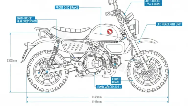 Honda MONKEY Z 125 – JB02 Technical Review & Maintenance Guide