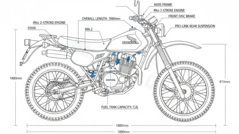 Review: Honda MTX 50 – AD05 (1982 – 1985) Specs & Features
