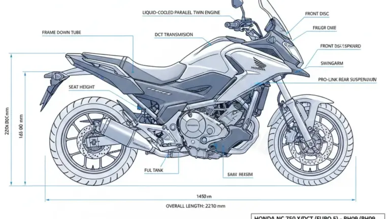 Honda NC 750 X/DCT (EURO 5) – RH09 Maintenance: Recommended Oil & Tires
