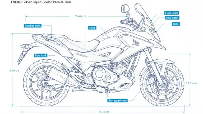 Honda NC 750 X – NC750X/26 Service Guide: Oil Level & Tire Specs
