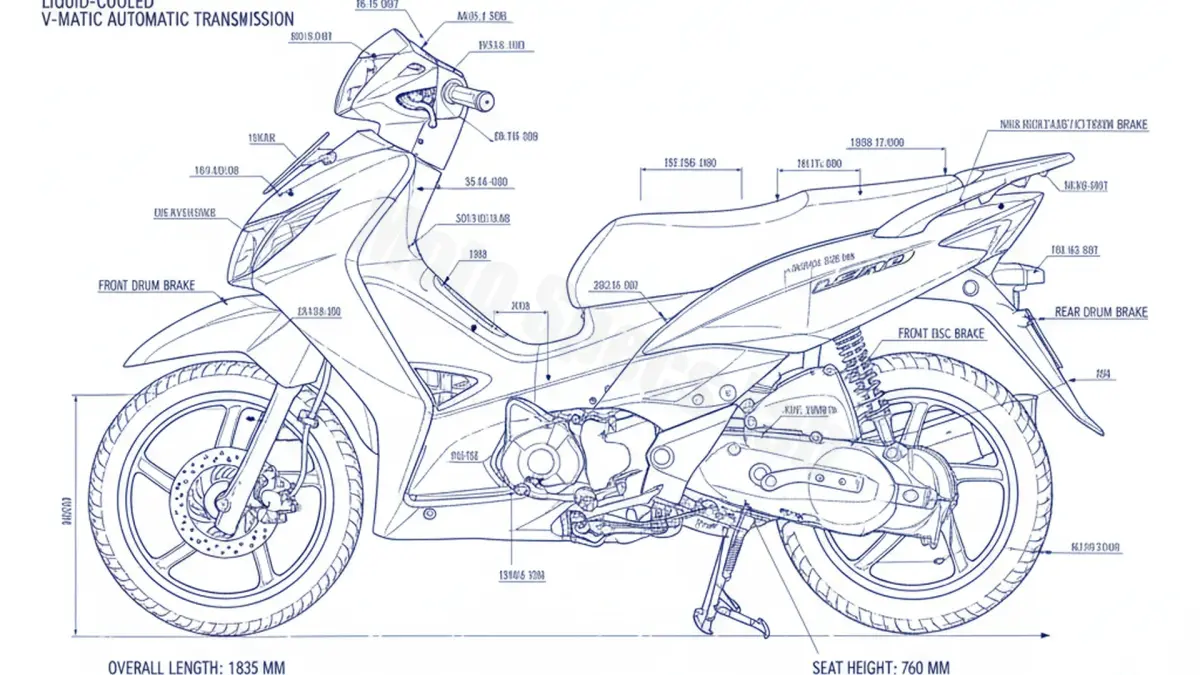 Honda NHX 110 LEAD - JF19 Specs: Oil Capacity & Tire Pressure