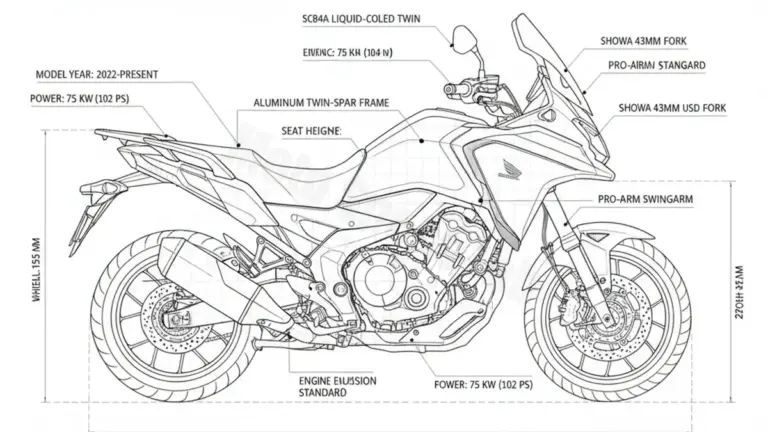 Review: Honda NT 1100 (EURO 5) – SC84A (2022 – Present) Specs & Features