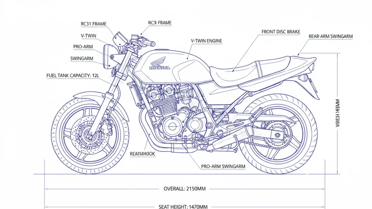 Honda NT 650 HAWK GT - RC31 Maintenance: Recommended Oil & Tires specs