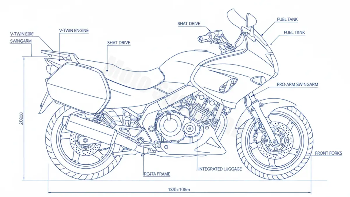 Honda NT 650 V DEAUVILLE - RC47A Maintenance Schedule & Torque Settings specs