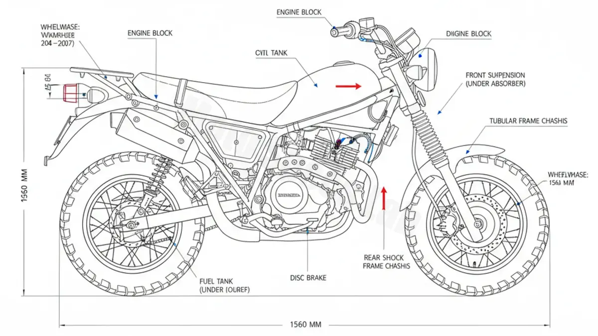 Honda PS 250 BIG RUCKUS - MF09 (2004–2007) Factory Oil & Tire Pressure Data specs