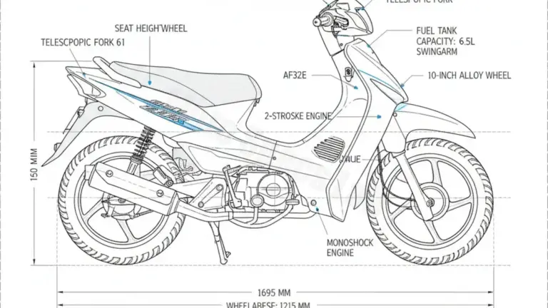 Honda SJ 50 BALI – AF32 Maintenance Schedule & Torque Settings