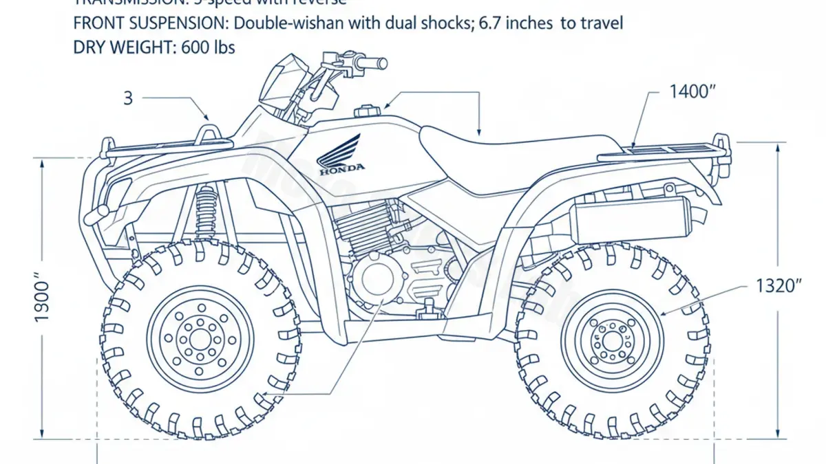 Honda TRX 500 FA - TRX-500 Maintenance: Recommended Oil & Tires