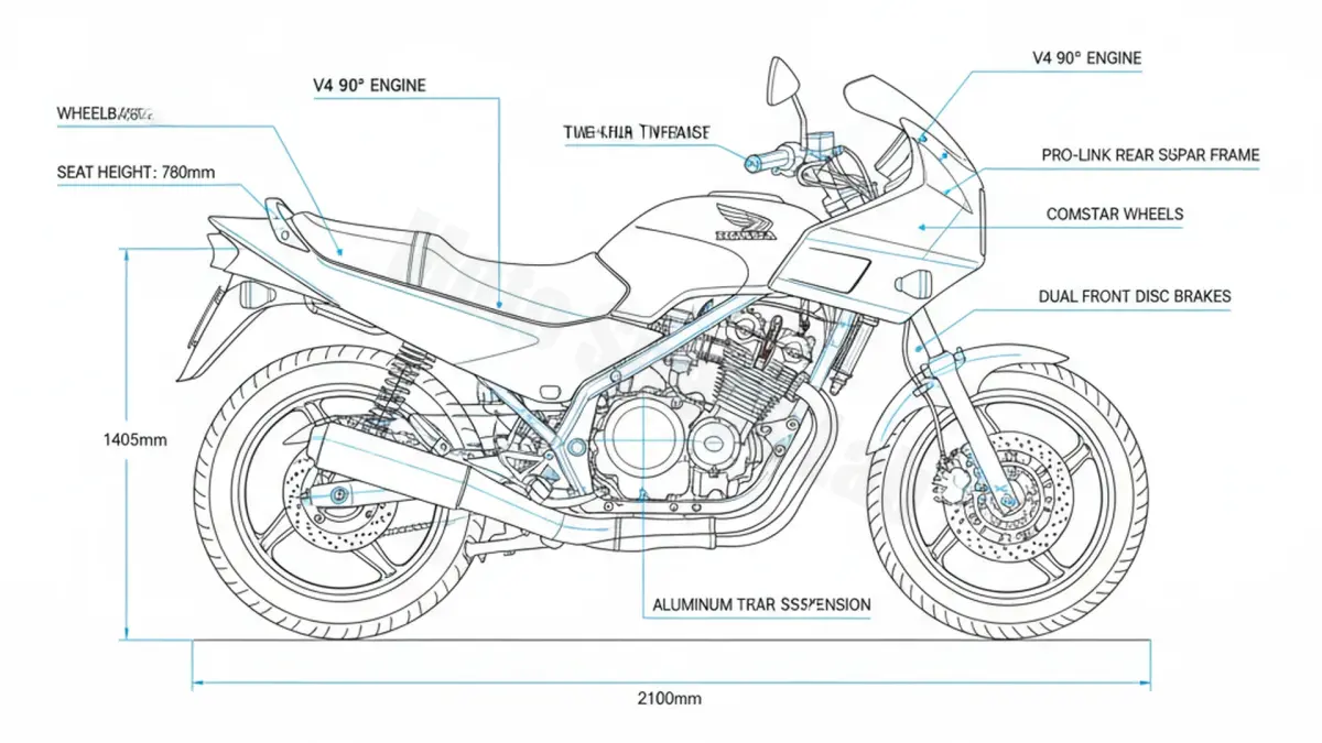 Honda VF 500 F/FII - PC12 Maintenance Schedule & Torque Settings