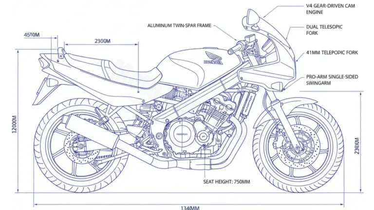 Honda VFR 400 R – NC30 Specs: Oil Capacity & Tire Pressure
