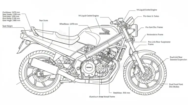 Honda VFR 750 F – RC24/G-H (1986-1987) Factory Oil & Tire Pressure Data