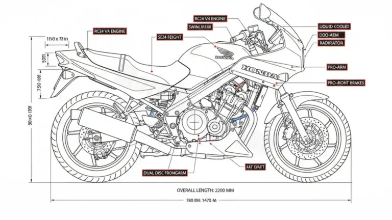 Honda VFR 750 F – RC24/J Maintenance: Recommended Oil & Tires