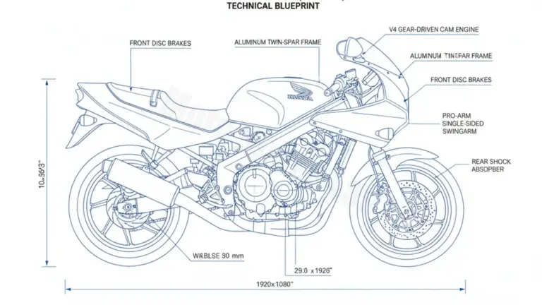 Honda VFR 750 R – RC30 (1987 – 1990) Data: Oil Capacity & Rim Specs