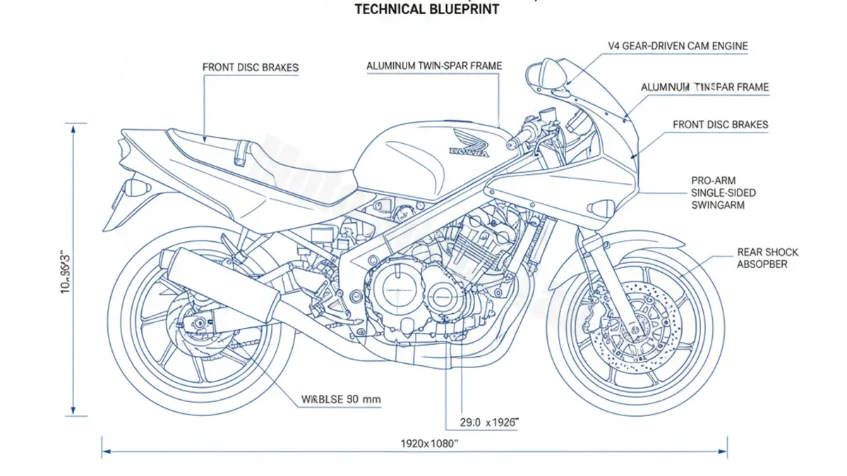 Honda VFR 750 R - RC30 (1987 – 1990) Data: Oil Capacity & Rim Specs specs