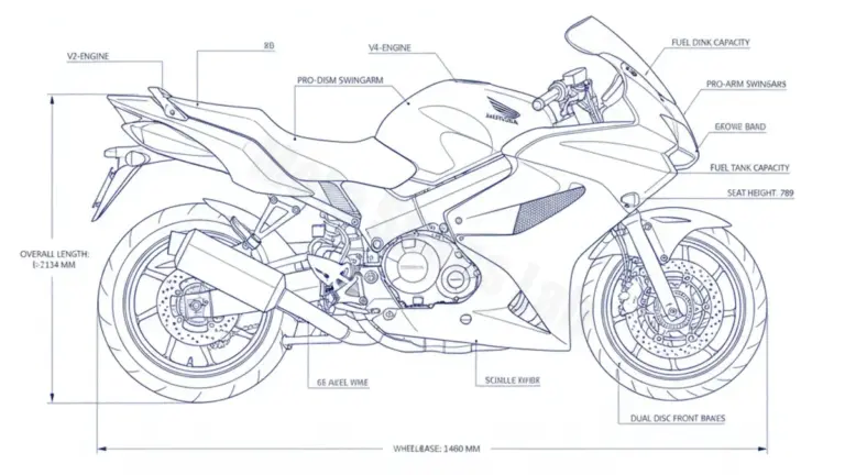 Honda VFR 800 F (EURO 4) – RC93A Specs: Oil Capacity & Tire Pressure