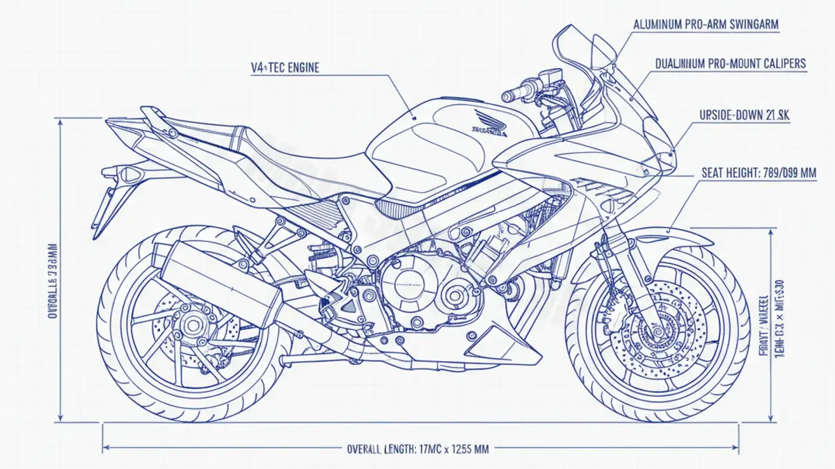 Honda VFR 800 F - RC79 Full Specifications & Ownership Data specs