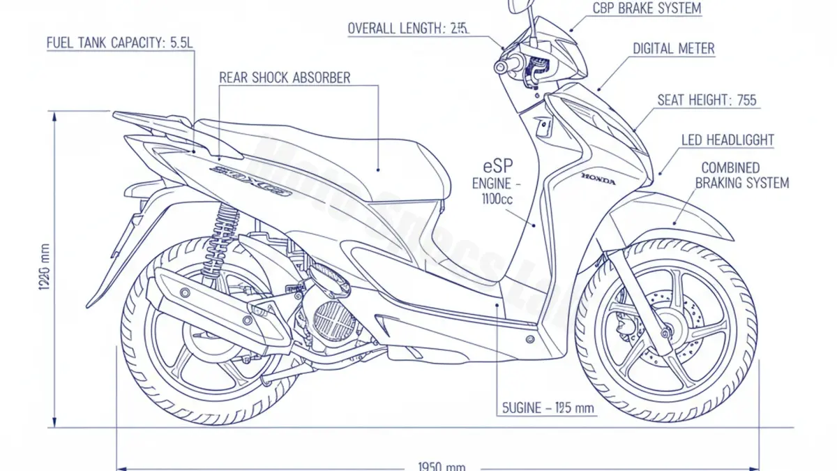 Honda VISION 110 CBS (NSC 110) - JF53 Maintenance: Recommended Oil & Tires
