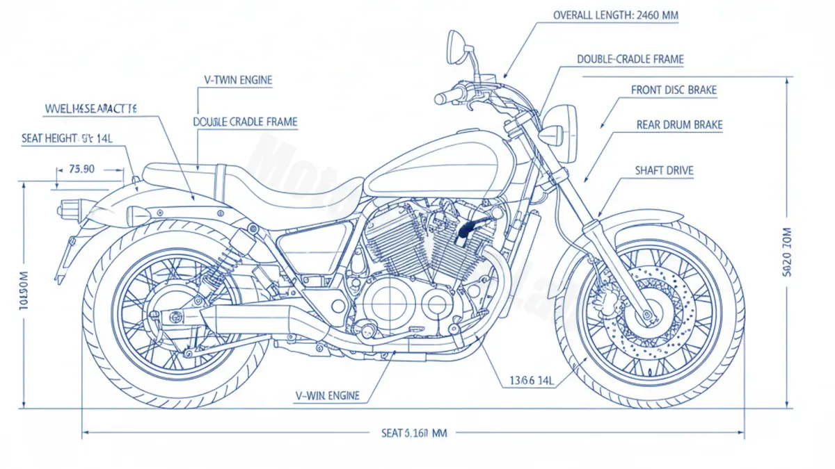Honda VT 750 C/C2 SHADOW - RC44 Maintenance Schedule & Torque Settings specs