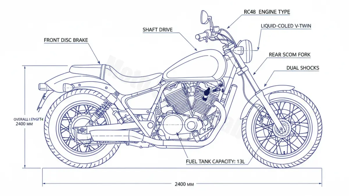 Honda VT 750 DC BLACK WIDOW - RC48 Maintenance Schedule & Torque Settings specs