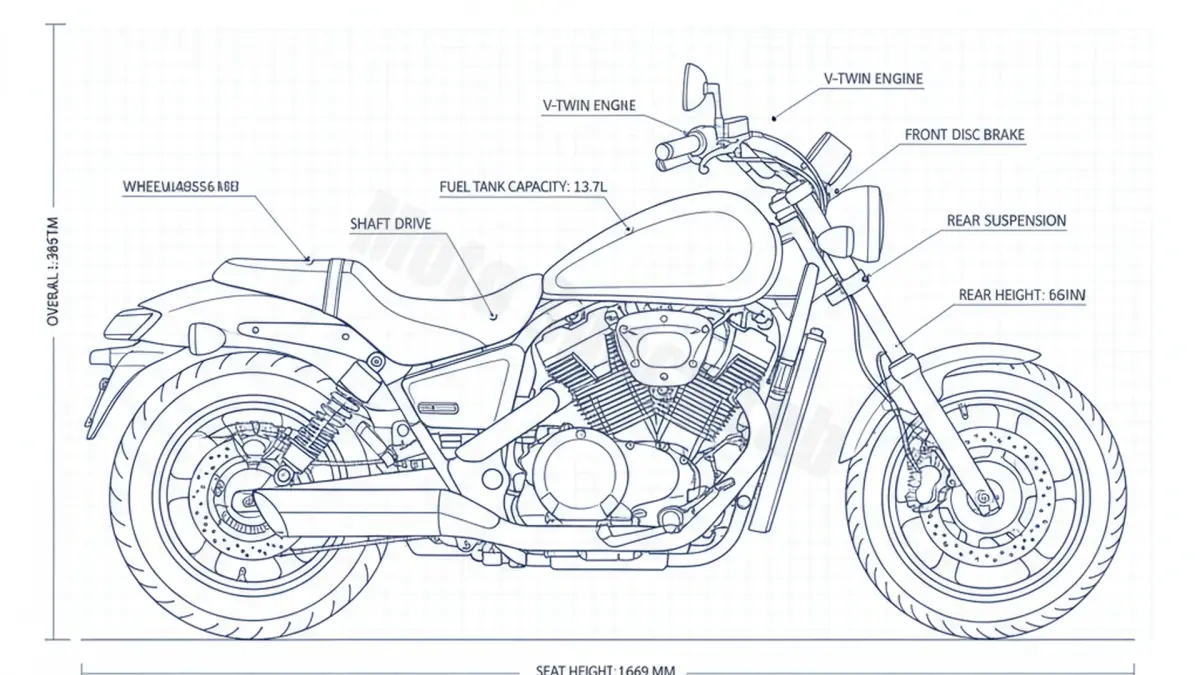 Honda VTX 1300 - SC52 Tire Pressure, Oil Type & Fluid Specs specs