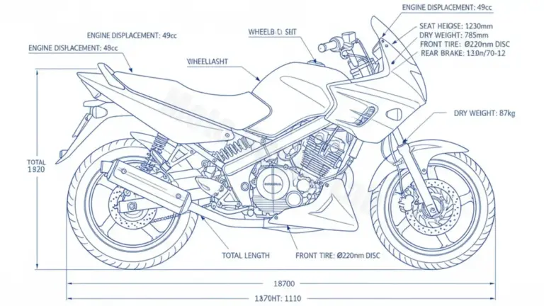 Honda X8R-S/X (SZX50 S/X) – AF49 Workshop Data: Fluids, Plugs & Tires