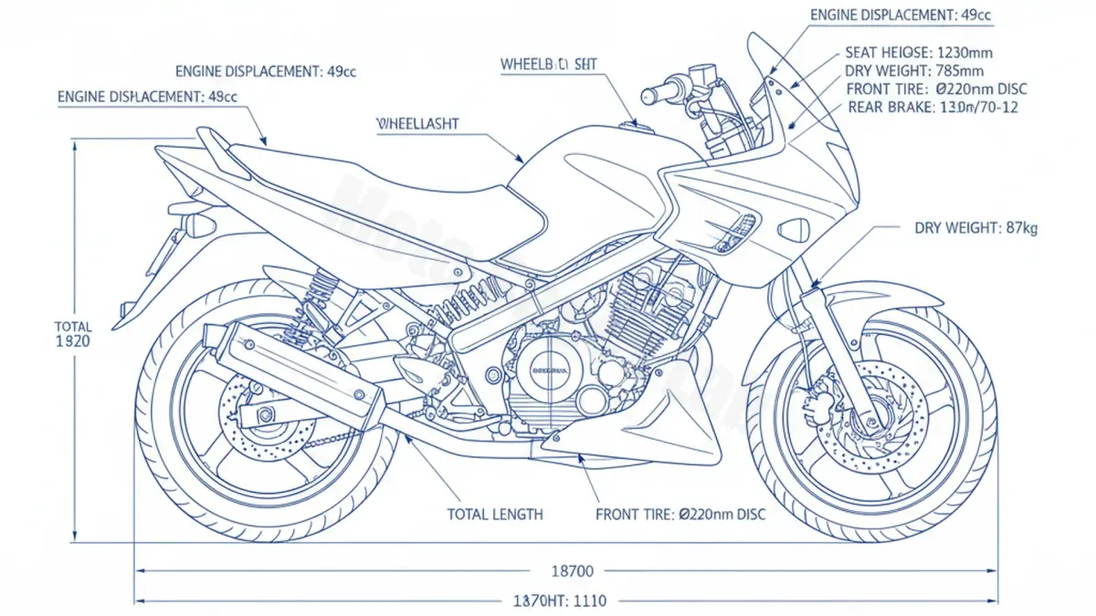 Honda X8R-S/X (SZX50 S/X) - AF49 Workshop Data: Fluids, Plugs & Tires