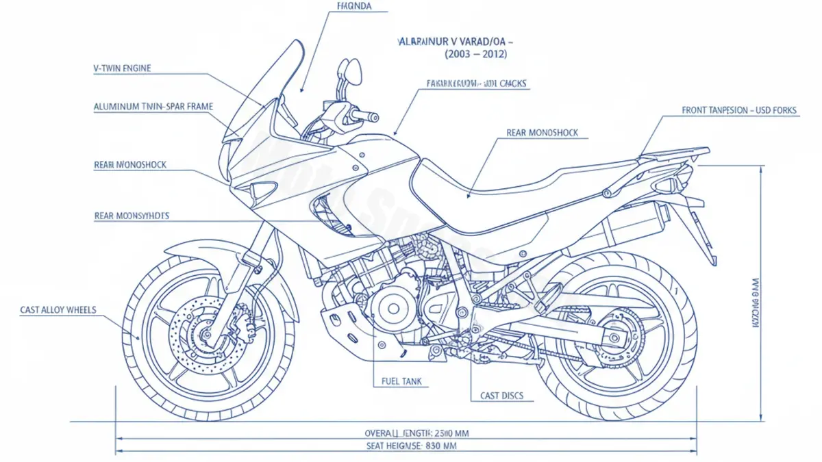 Review: Honda XL 1000 V VARADERO - SD02/04 (2003 – 2012) Specs & Features