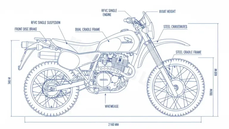 Honda XL 600 R – PD03 Service Data: Oil, Battery & Specs