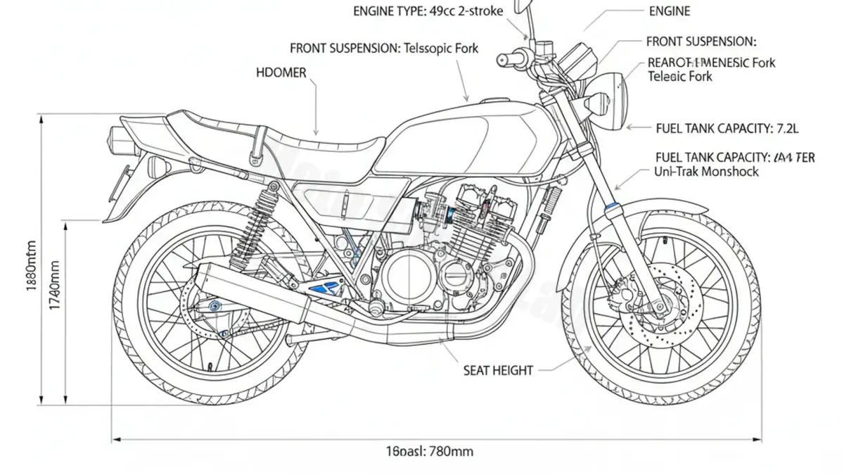 Kawasaki AR 50 - AR050A-C Full Specifications & Ownership Data