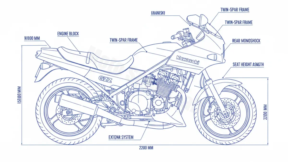 Review: Kawasaki GPZ 1000 RX - ZXT00A (1986 – 1988) Specs & Features specs