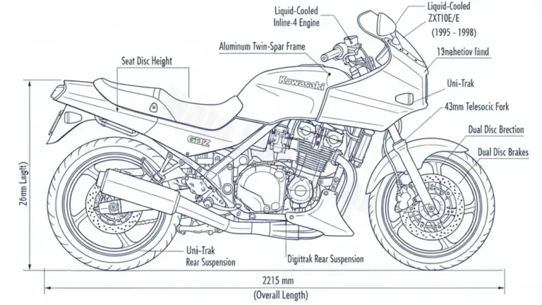 Review: Kawasaki GPZ 1100 – ZXT10E/E (1995 – 1998) Specs & Features