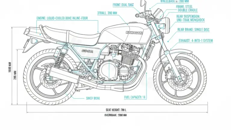 Kawasaki GPZ 400 – KZ400J/ZX Maintenance: Recommended Oil & Tires