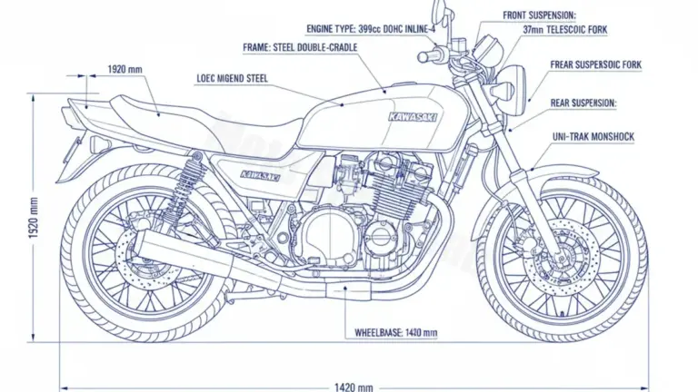 Kawasaki GPZ 400 UT – KZ400J/M Technical Review & Maintenance Guide