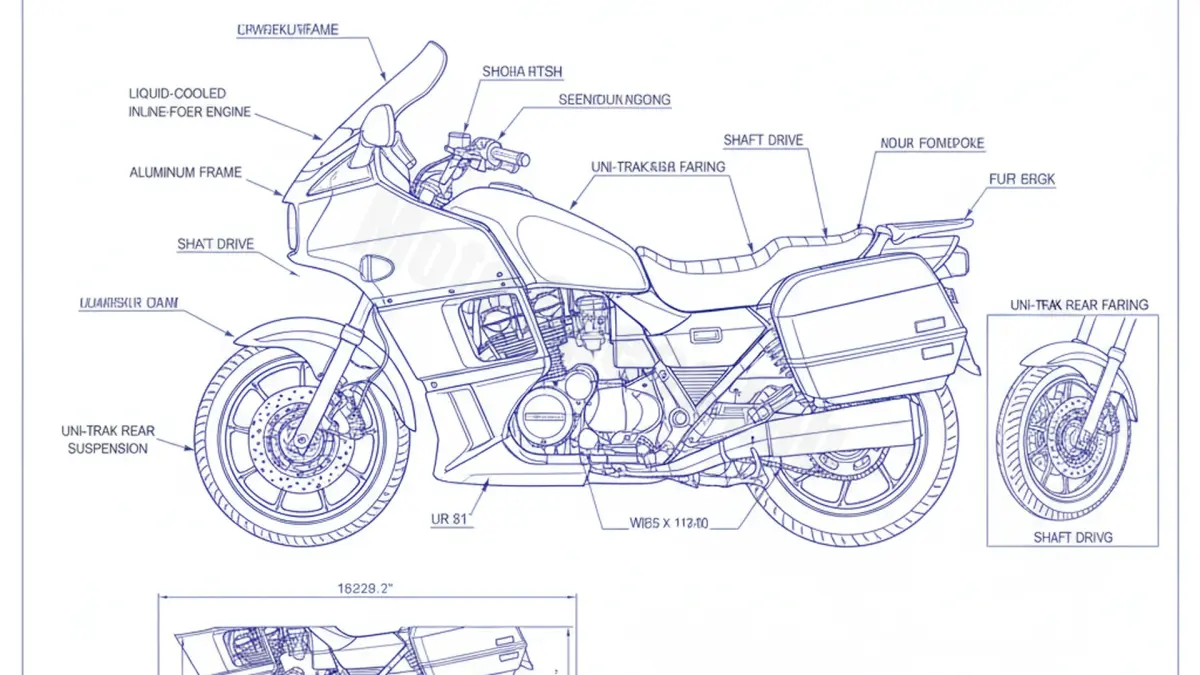 Kawasaki GTR 1200 VOYAGER - ZG1200B Workshop Data: Fluids, Plugs & Tires specs