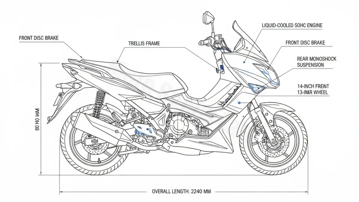 Kawasaki J 125/SE - J125 (2016 – 2021) Data: Oil Capacity & Rim Specs specs