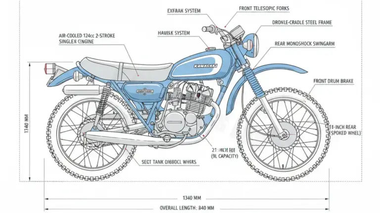 Review: Kawasaki KE 125 – K1 (1976) Specs & Features
