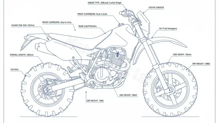 Kawasaki KFX 250 MOJAVE (US-MODELL: KSF250) – A1-A16 Specs: Engine Oil, Gap & Tire PSI
