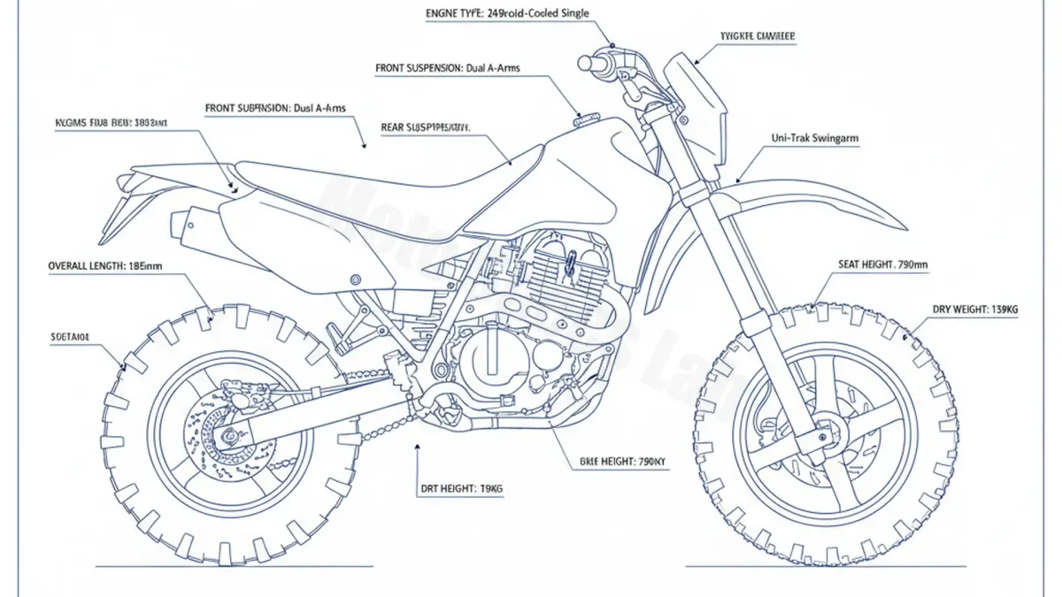 Kawasaki KFX 250 MOJAVE (US-MODELL: KSF250) - A1-A16 Specs: Engine Oil, Gap & Tire PSI specs