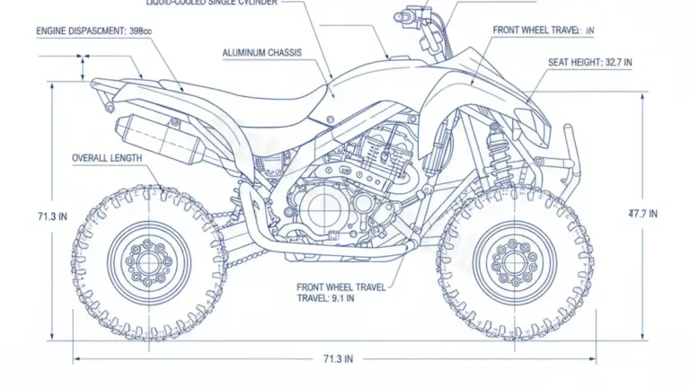 Kawasaki KFX 400 – KFX-400 Service Guide: Oil Level & Tire Specs