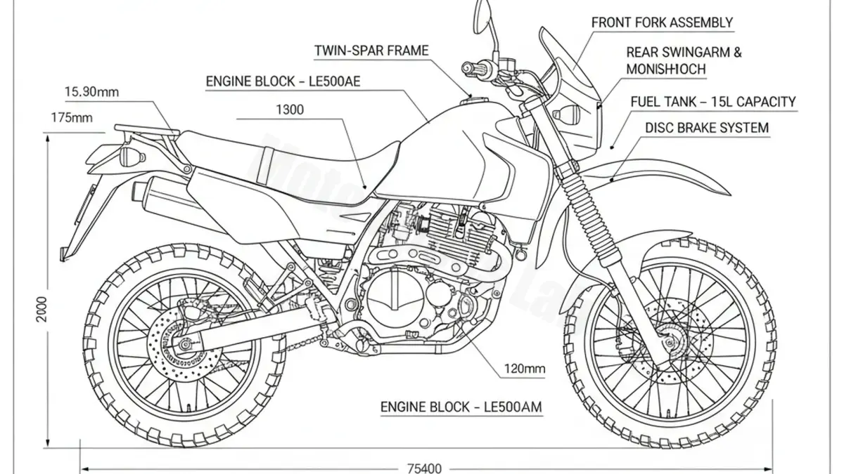 Review: Kawasaki KLE 500 - LE500A1-A11 (1991–2001) Specs & Features