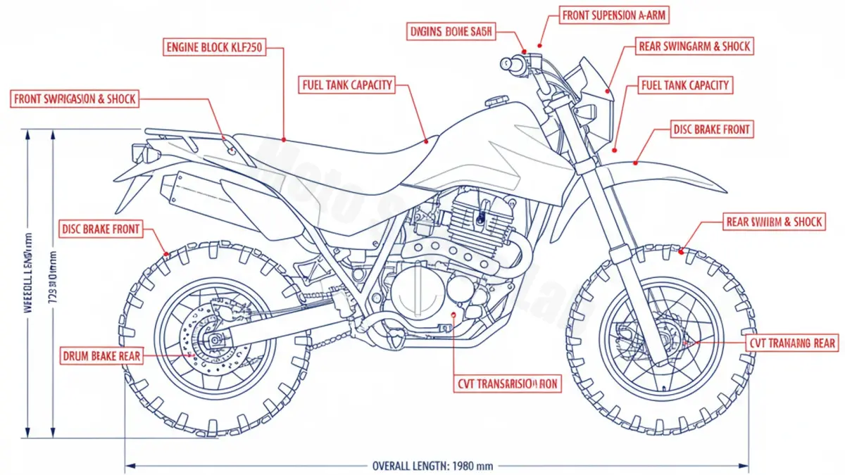 Kawasaki KLF 250 BAYOU - KLF-250 Maintenance Schedule & Torque Settings