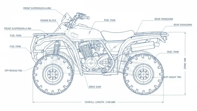 Oil & Tires: Kawasaki KLF 300 4X4 – KLF300-4X4 Technical Specifications