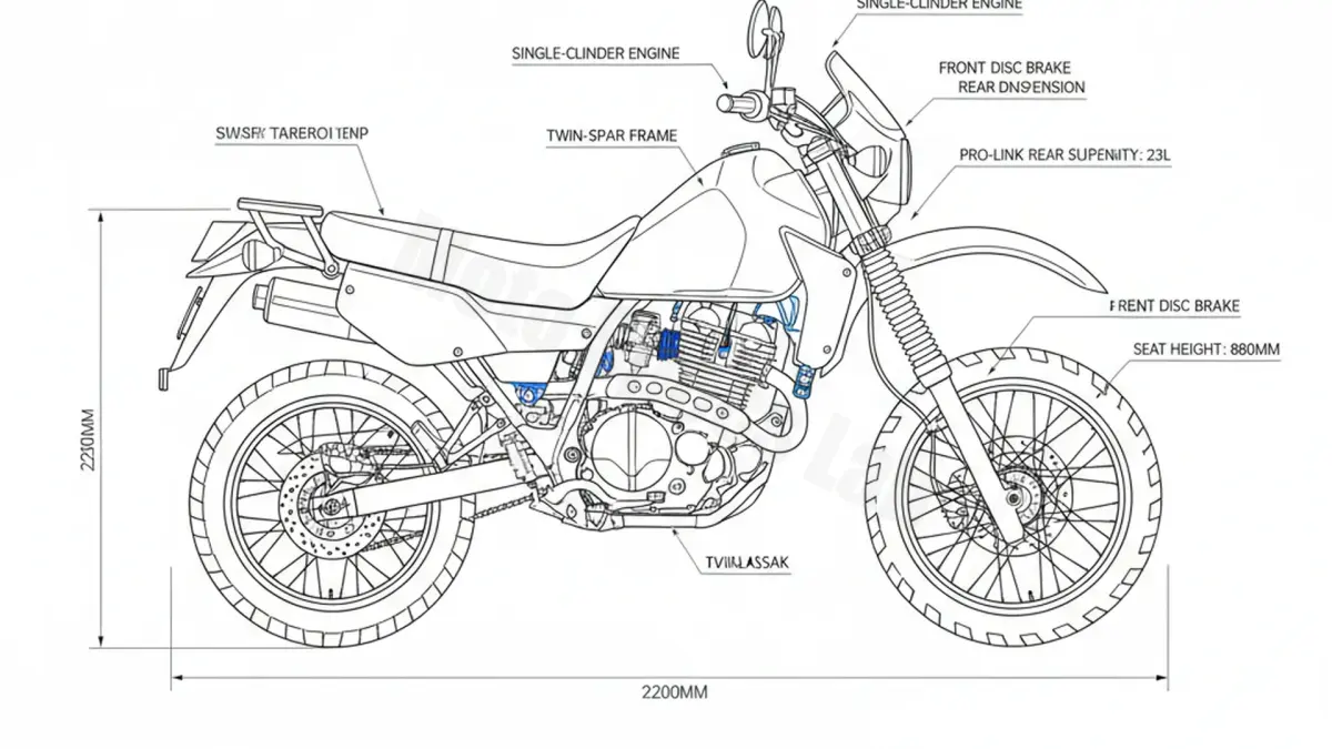 Kawasaki KLR 650 - KL650A/A Full Specifications & Ownership Data