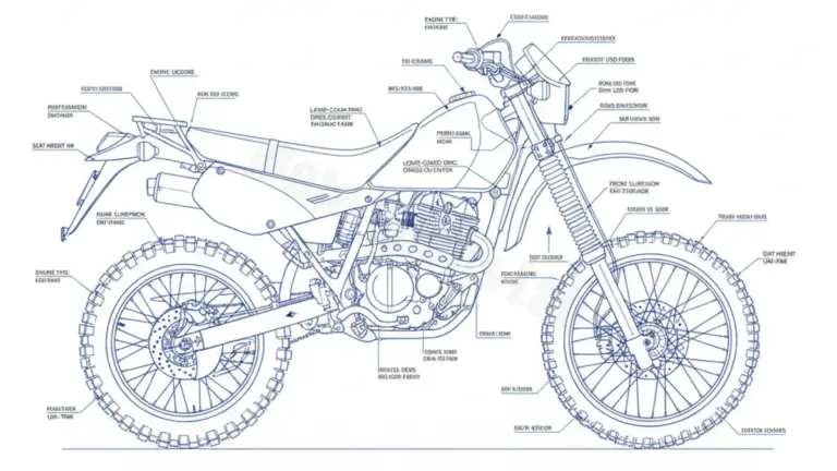 Kawasaki KLX 250 – LX250E Specs: Engine Oil, Gap & Tire PSI