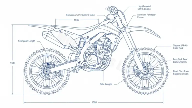 Oil & Tires: Kawasaki KX 250 F – KX250ZZA/ZFF Technical Specifications