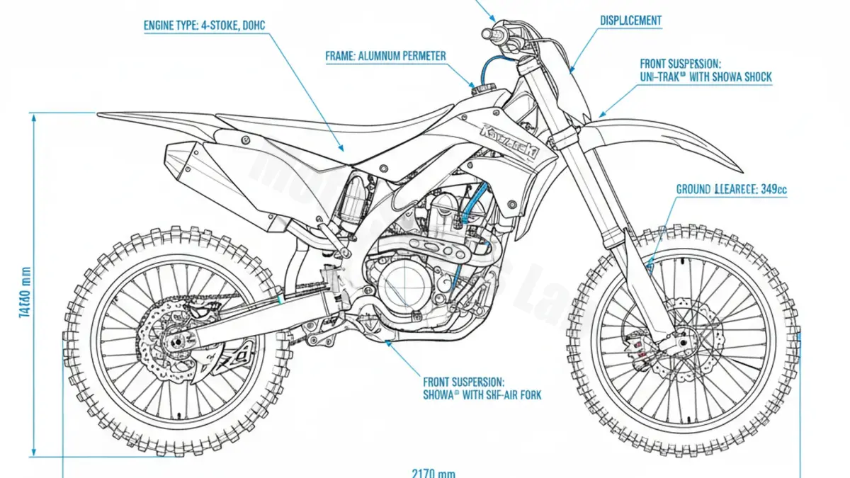 Kawasaki KX 250 F - KX252AAA/AHF Full Specifications & Ownership Data specs