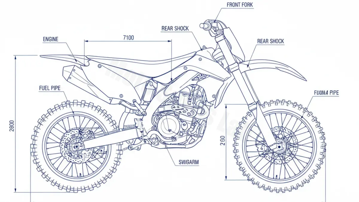 Kawasaki KX 450 F - KX450FFA/FDF (2013-2014 (FDF/FEF)) Data: Oil Capacity & Rim Specs