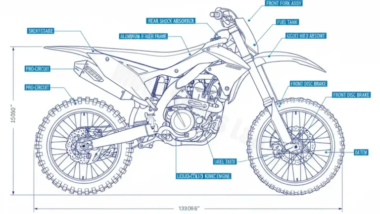 Kawasaki KX 450 – KX450JJA/JLF Tire Pressure, Oil Type & Fluid Specs