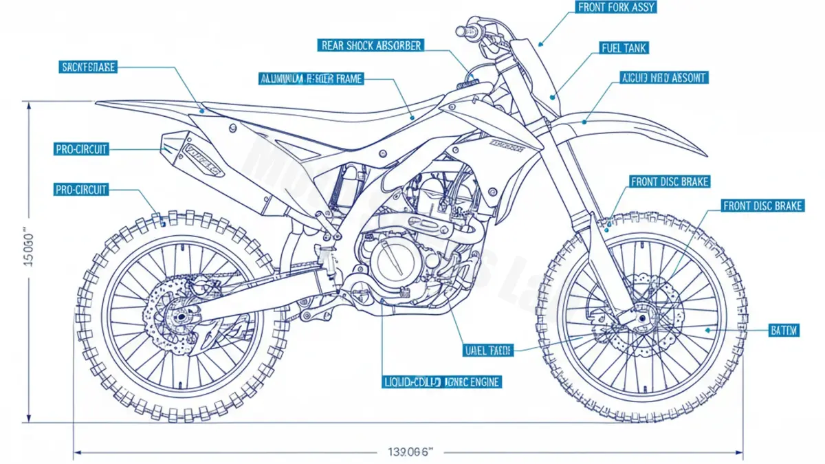 Kawasaki KX 450 - KX450JJA/JLF Tire Pressure, Oil Type & Fluid Specs specs